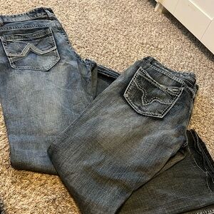 Men’s INC jeans, 2 pairs size 34/32 modern bootcut